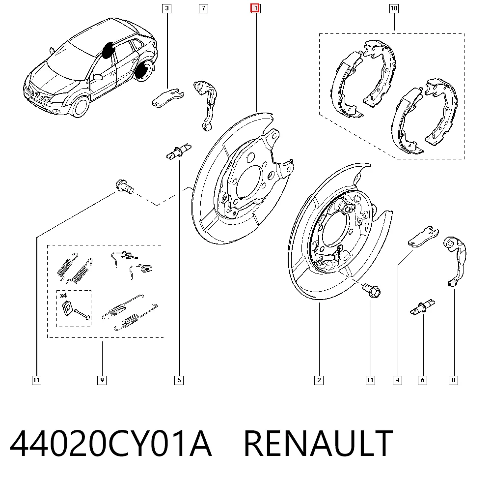 44020CY01A Renault (RVI)