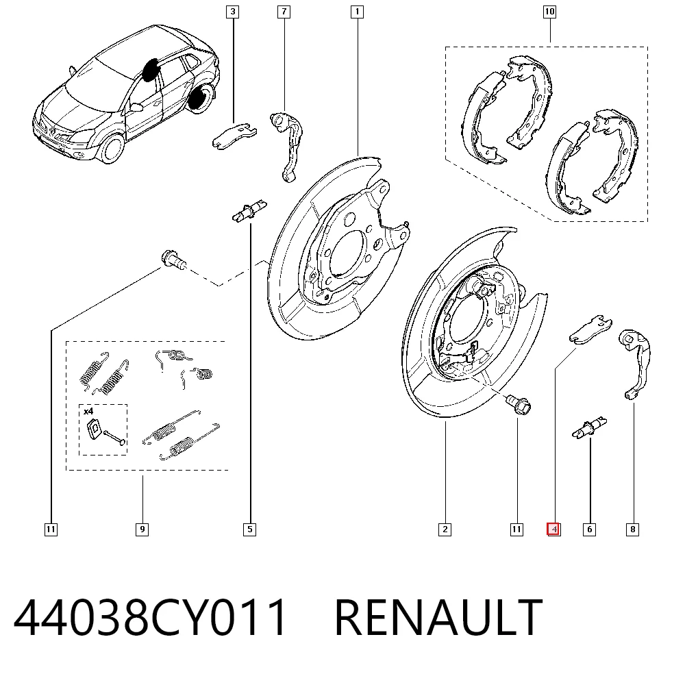 44038CY011 Renault (RVI)