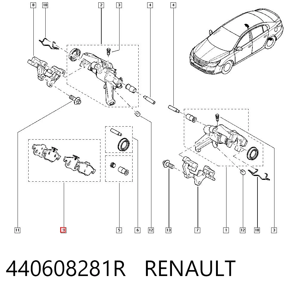 440608281R Renault (RVI)