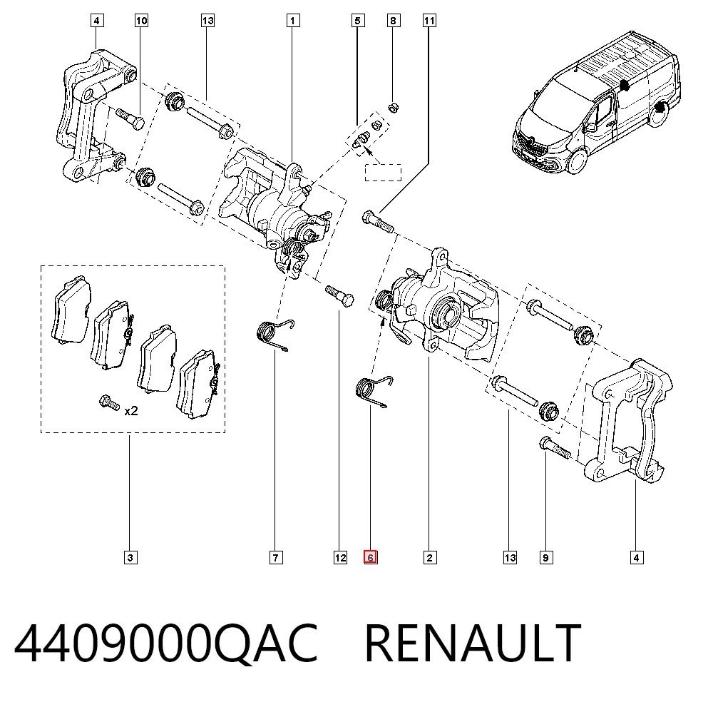 4409000QAC Renault (RVI)