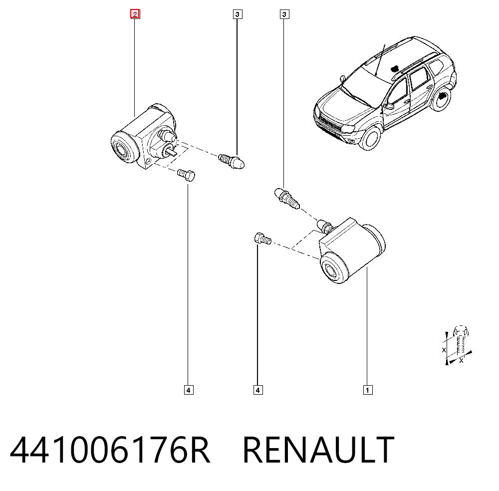 441006176R Renault (RVI)
