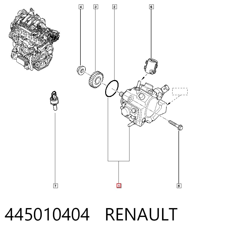 Bomba inyectora 95530254 Peugeot/Citroen
