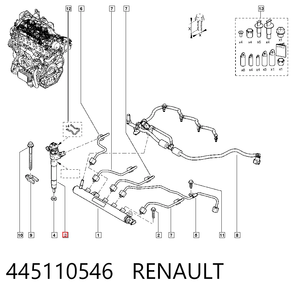 Inyector-bomba Bosch 445110546