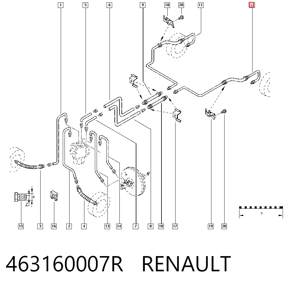 463160007R Renault (RVI)