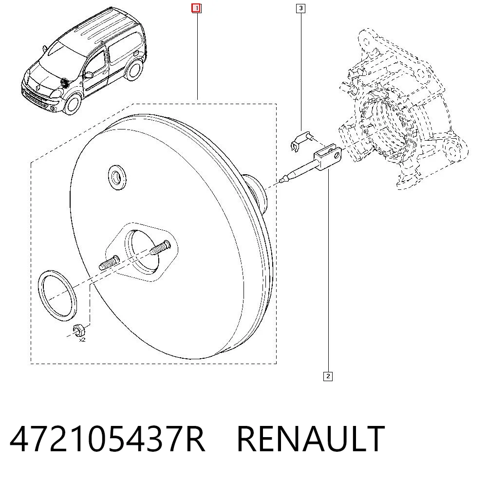 Comprar Servofreno Renault Kangoo II FW0