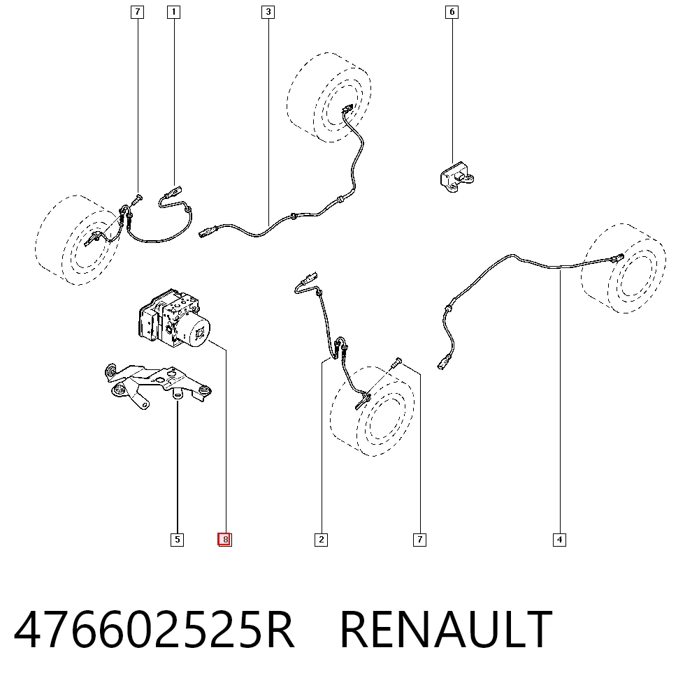 Bloque hidráulico ABS Renault Megane III coupé (DZ0, DZ1) (2008 - 2016) precio, desde 288,95 EUR