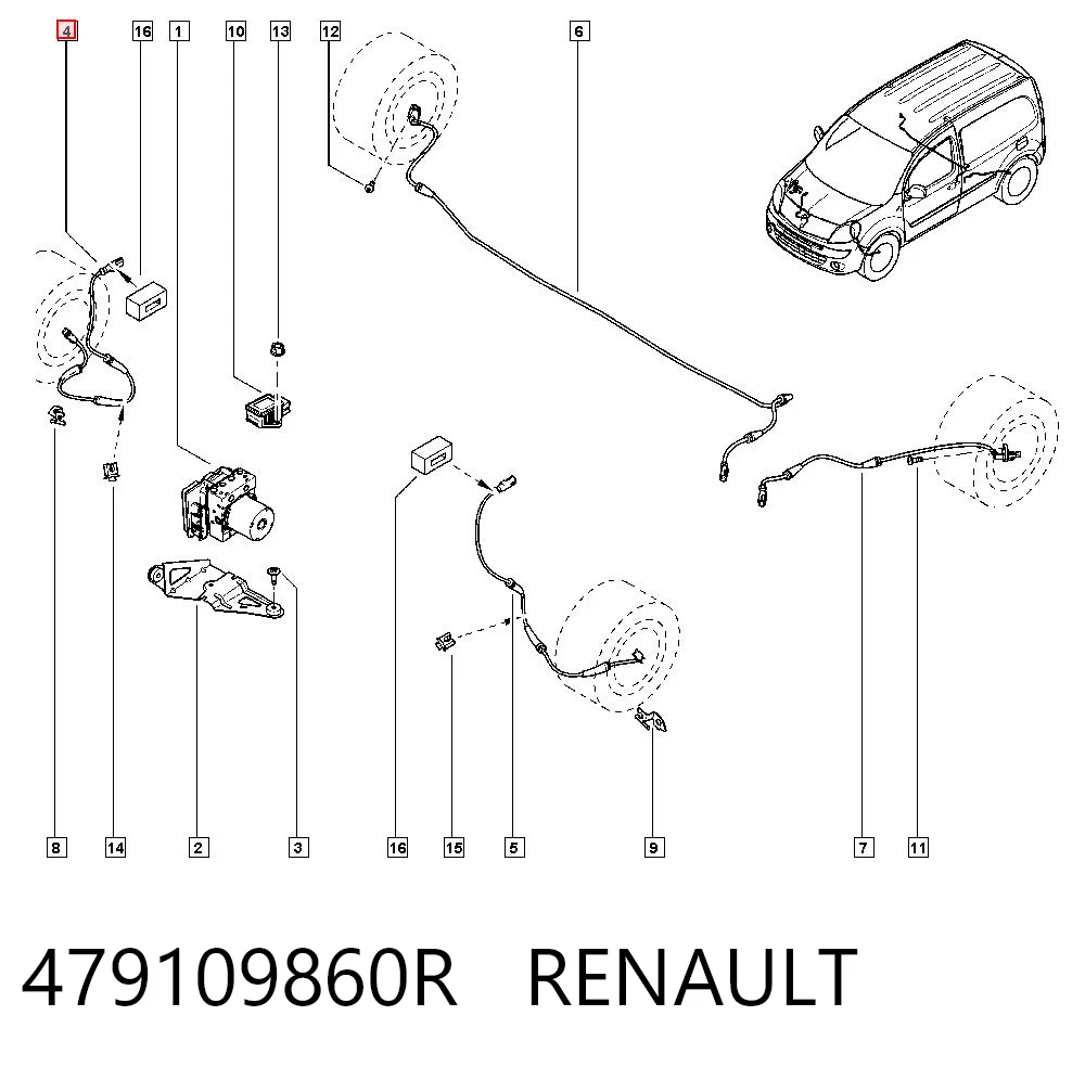 479109860R Renault (RVI)