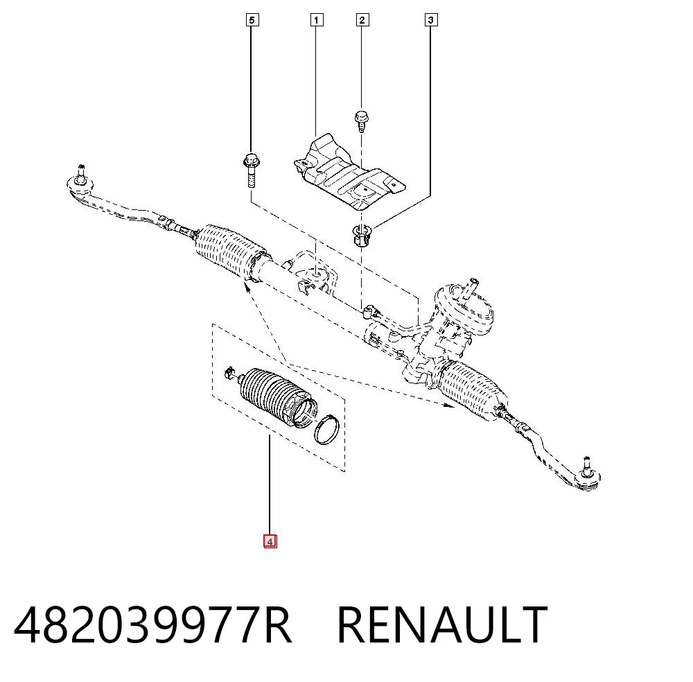 Fuelle de dirección Renault DUSTER II SUV comprar en España