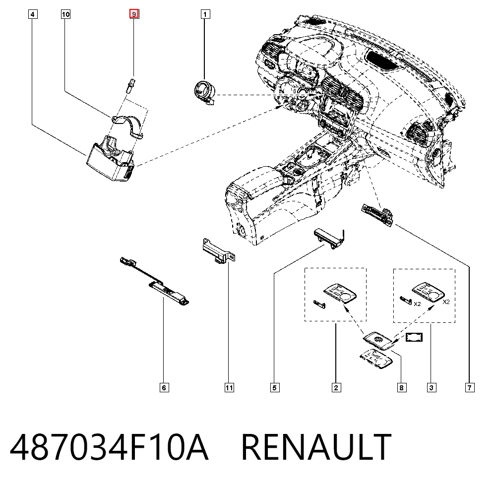 487034F10A Renault (RVI)
