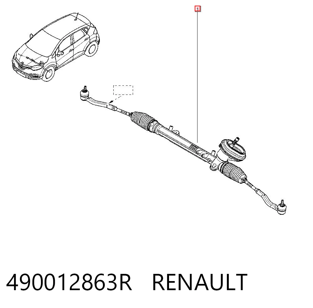 Engranaje de dirección Renault Clio IV desde 165,53 €