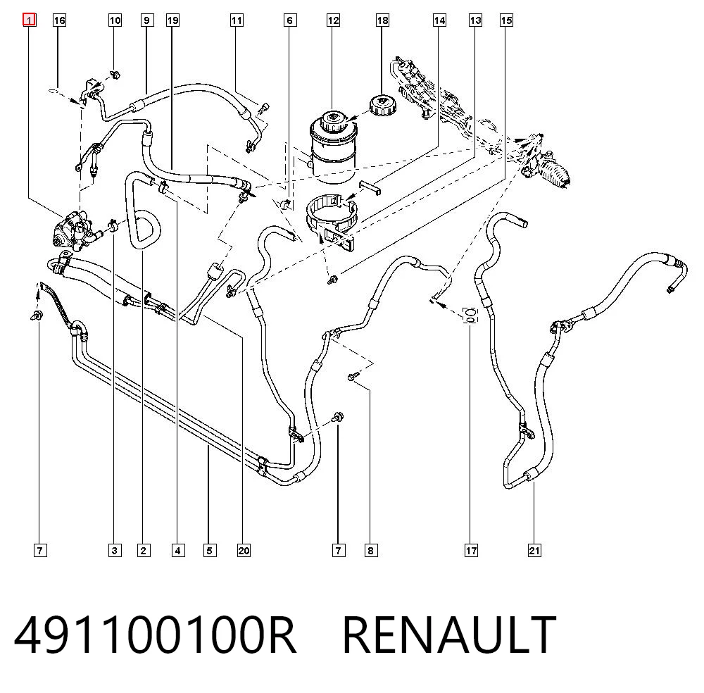 491100100R Renault (RVI)