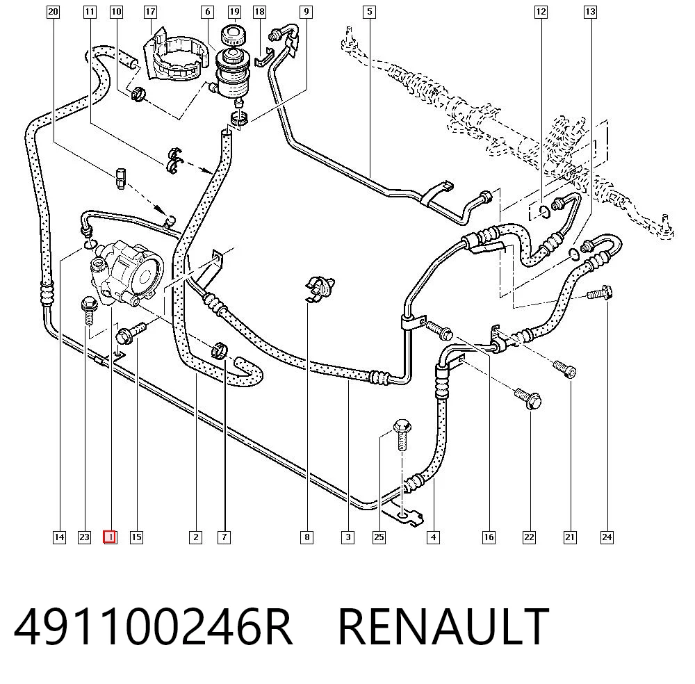 491100246R Renault (RVI)