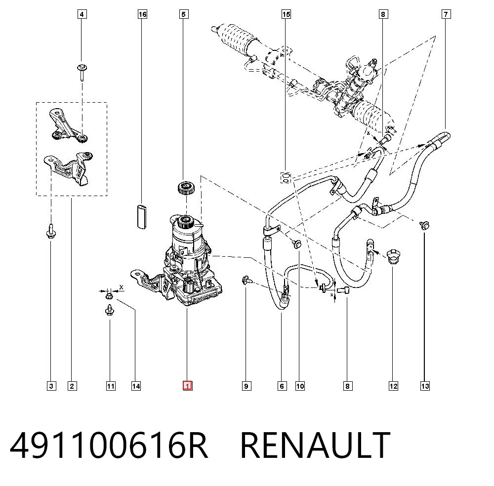 491100616R Renault (RVI)