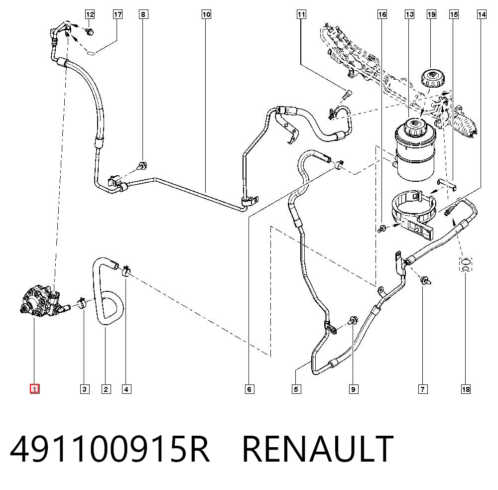 491100915R Renault (RVI)