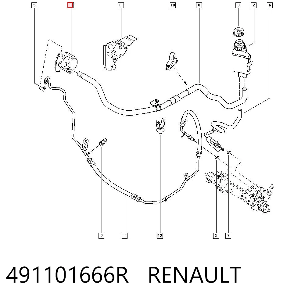 491101666R Renault (RVI)