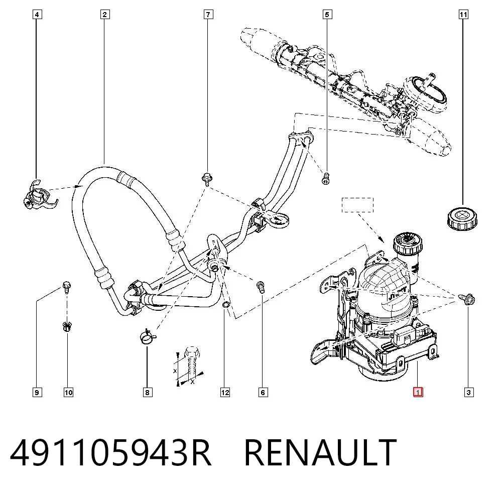 491105943R Renault (RVI)