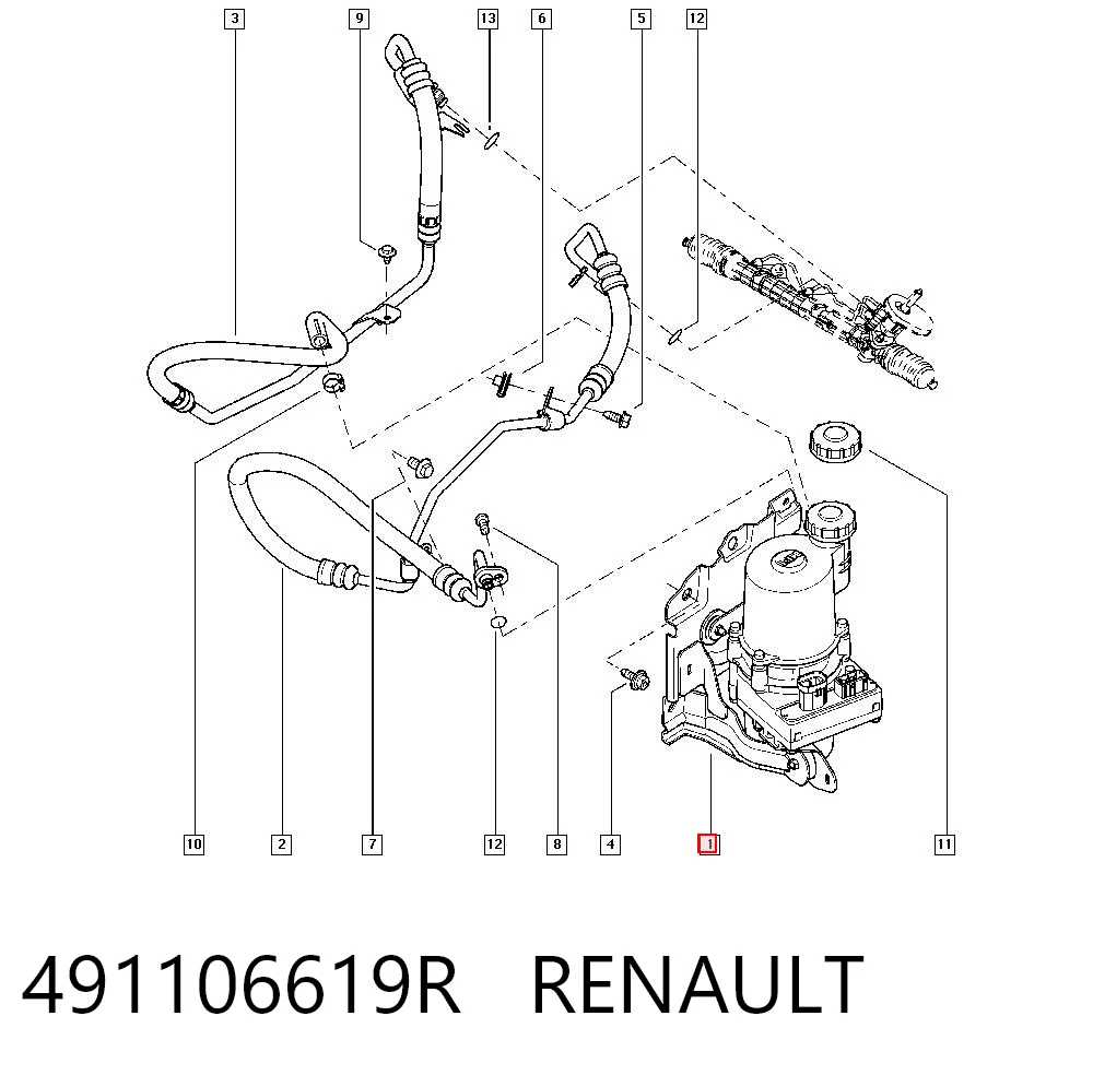 491106619R Renault (RVI)