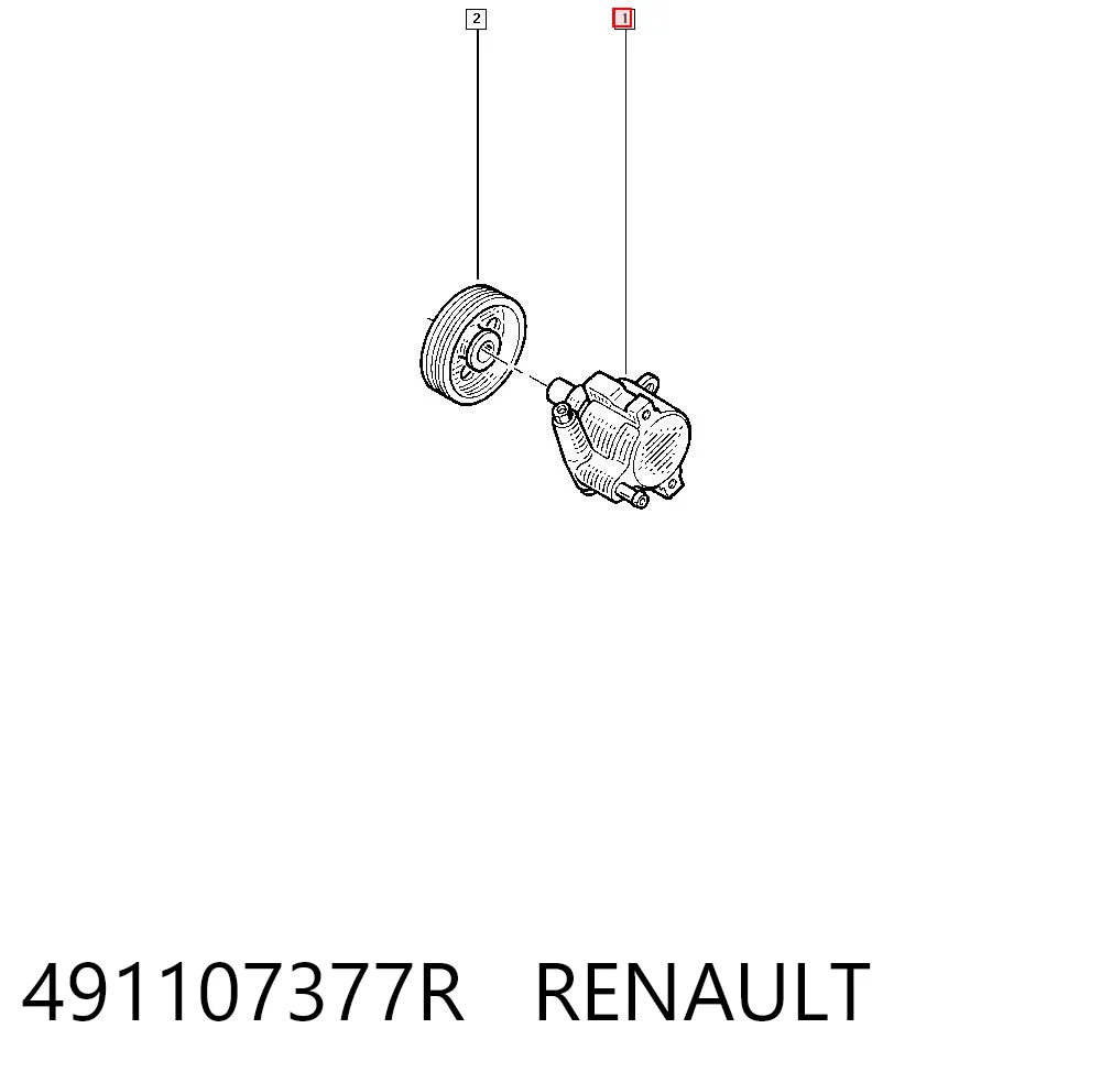 491107377R Renault (RVI)