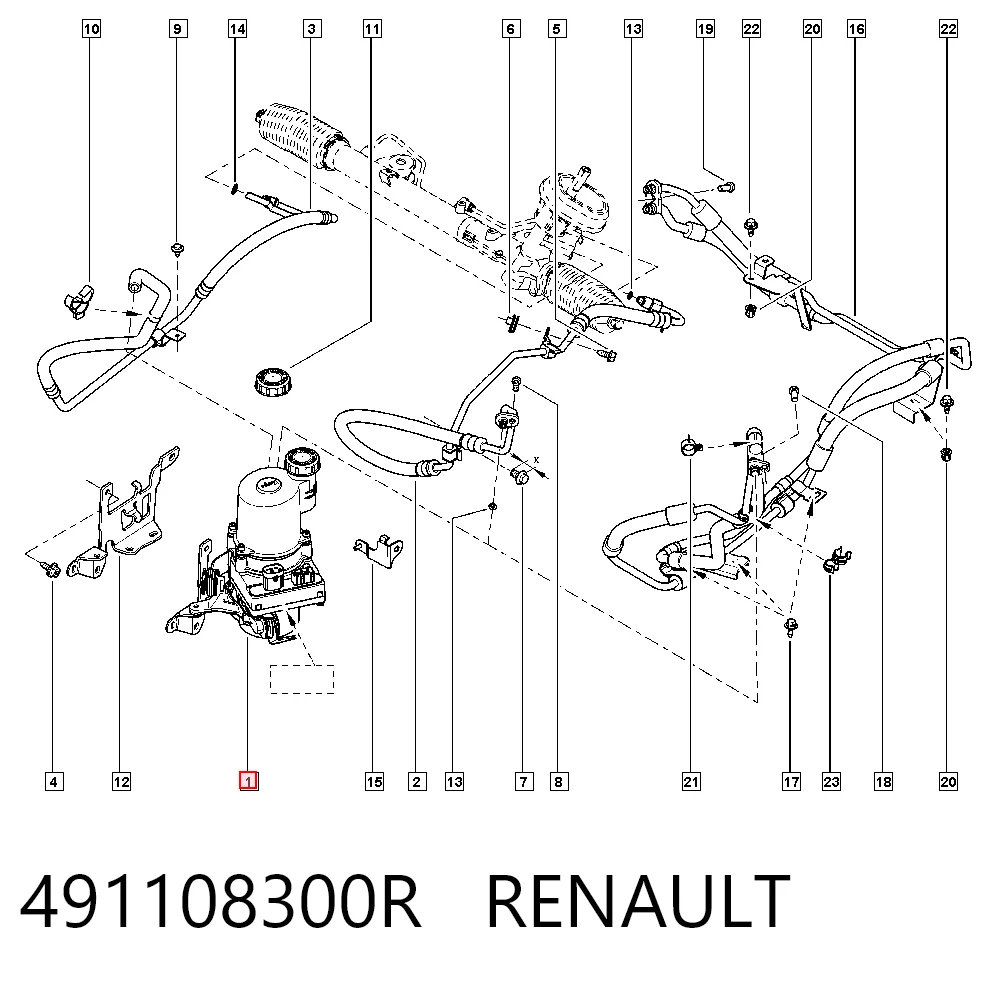 491108300R Renault (RVI)