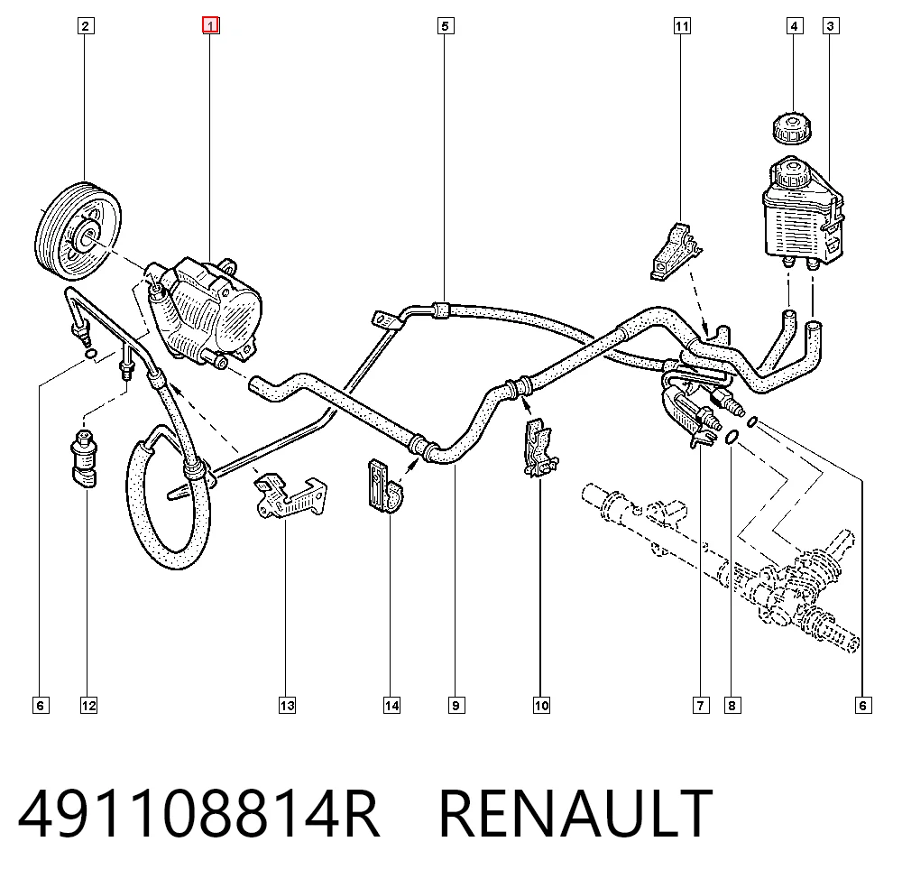 491108814R Renault (RVI)