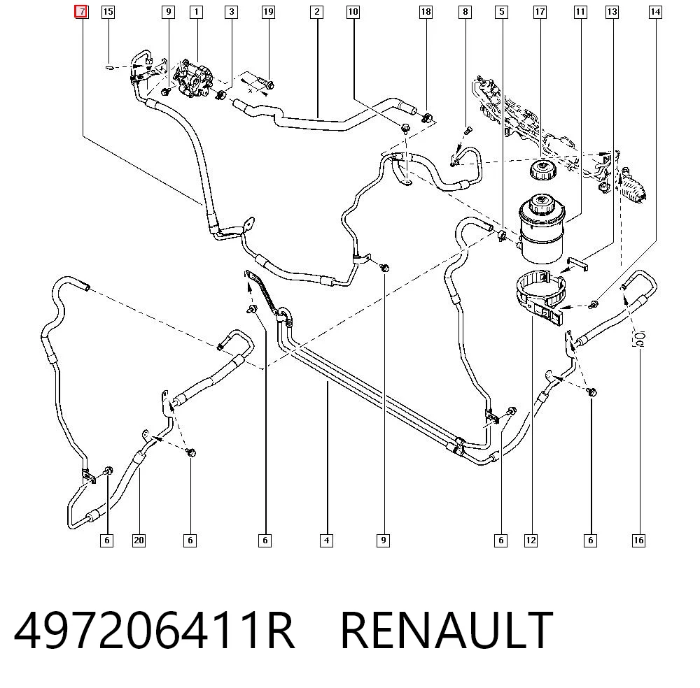 497206411R Renault (RVI)