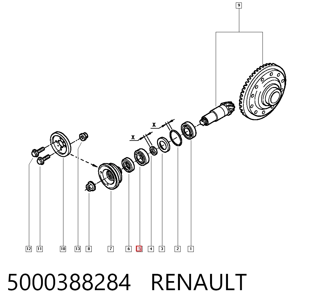 5000388284 Renault (RVI)