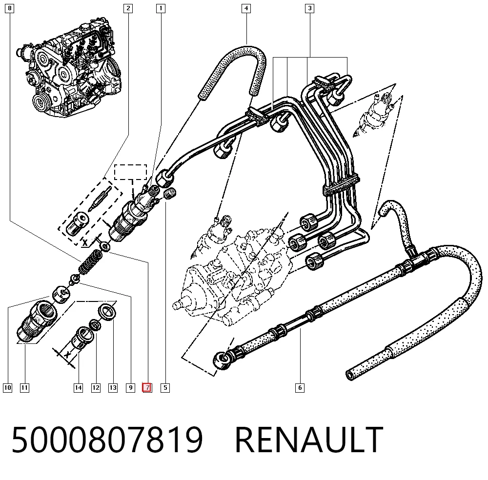 5000807819 Renault (RVI)