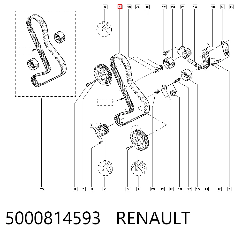 5000814593 Renault (RVI)