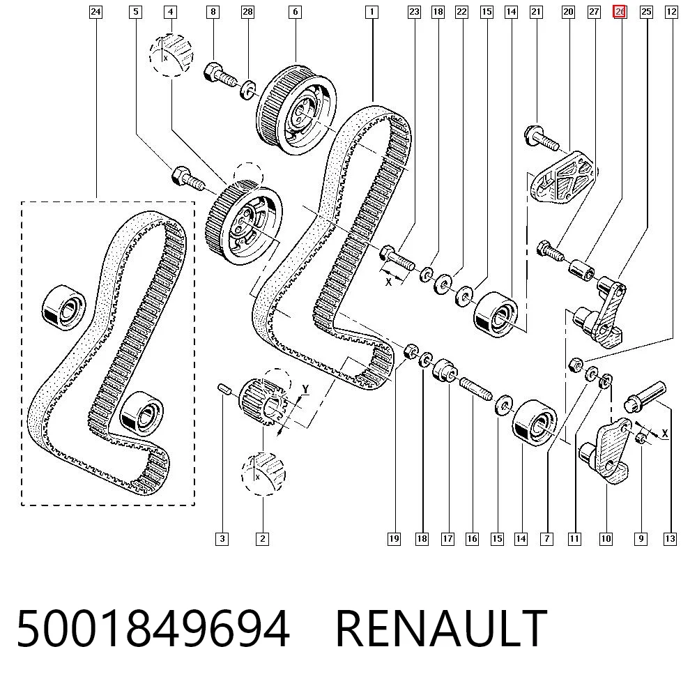 Cables de encendido Corolla monovolumen (2001-2004) original desde 39,39 €