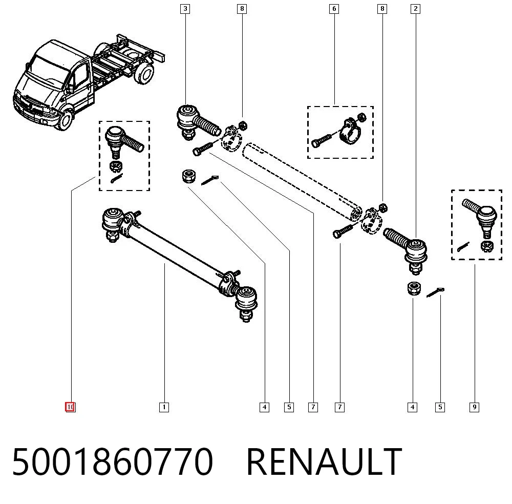 5001860770 Renault (RVI)