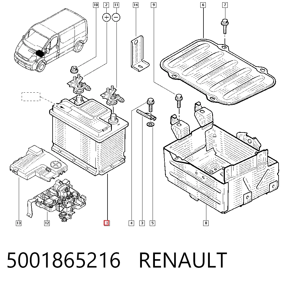5001865216 Renault (RVI)