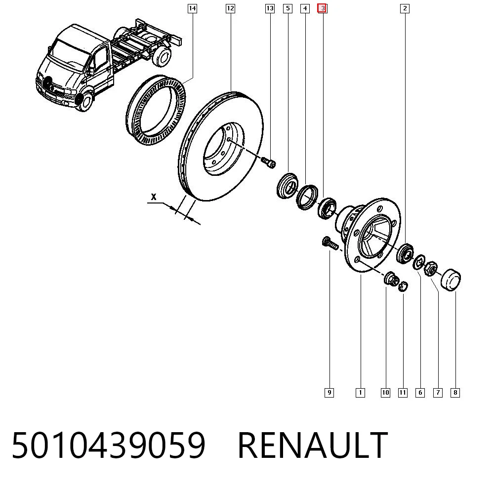5010439059 Renault (RVI)