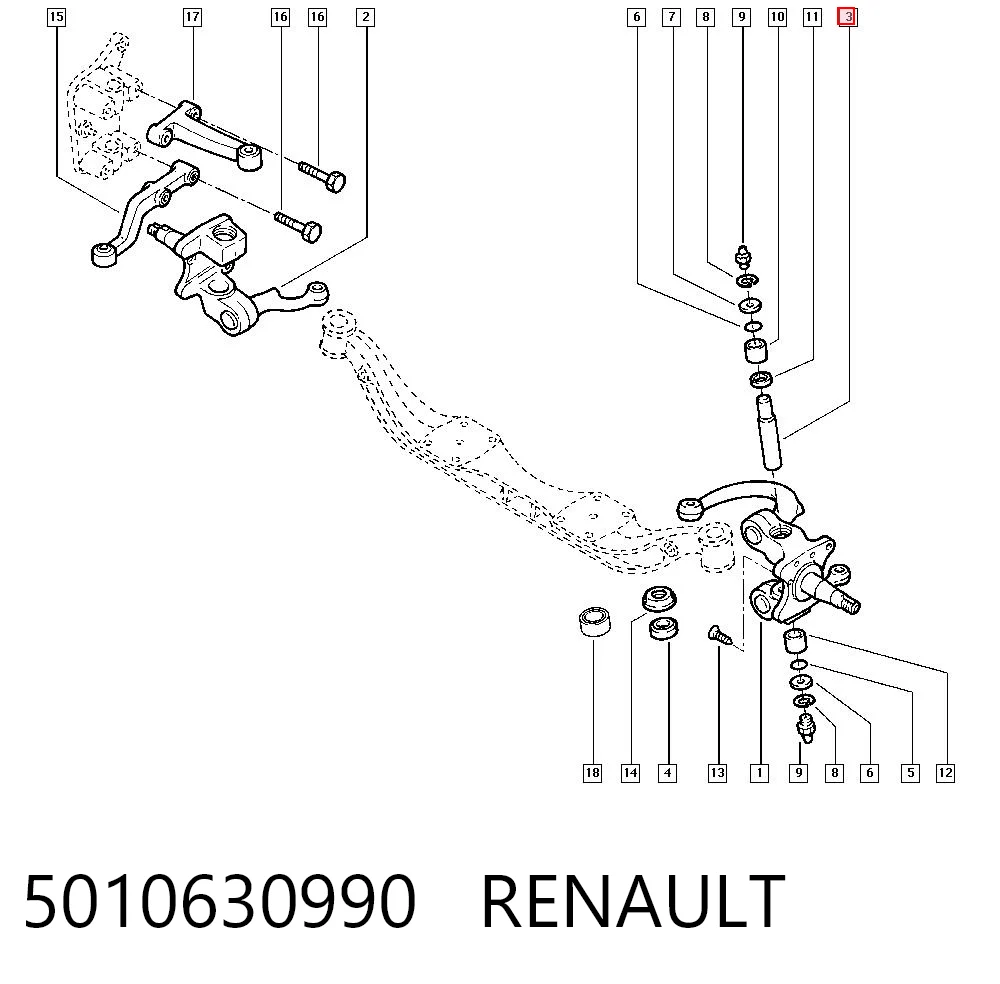 5010630990 Renault (RVI)