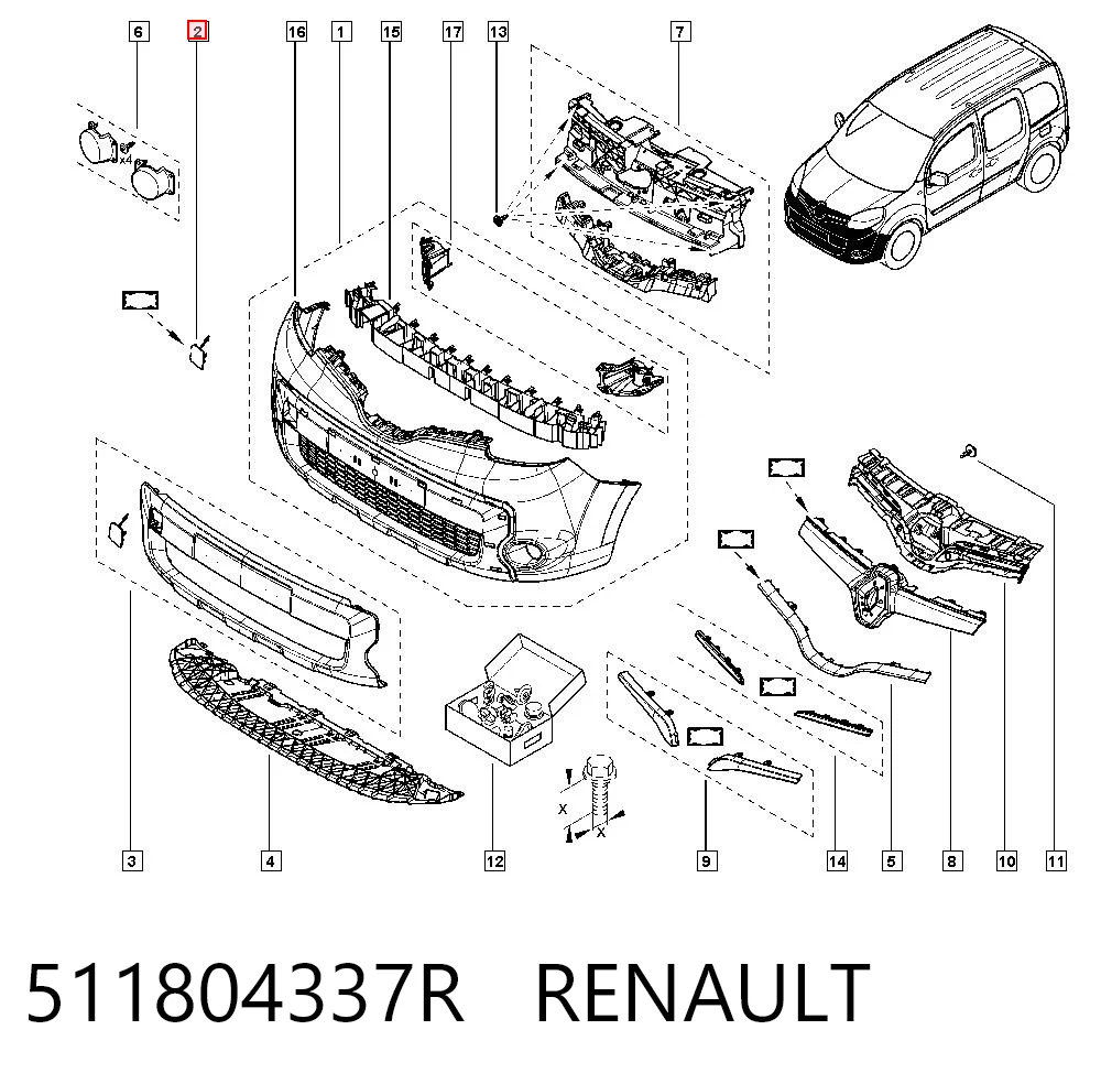 511804337R Renault (RVI)
