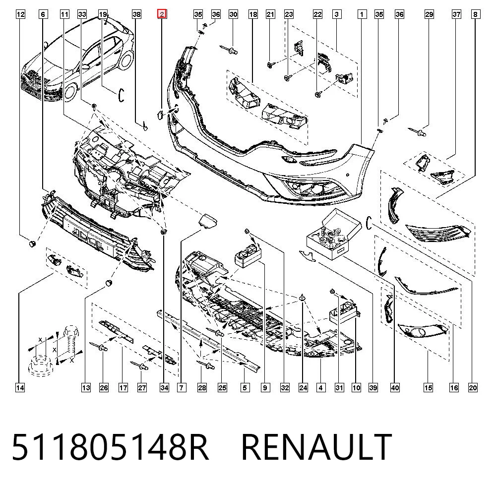 511805148R Renault (RVI)