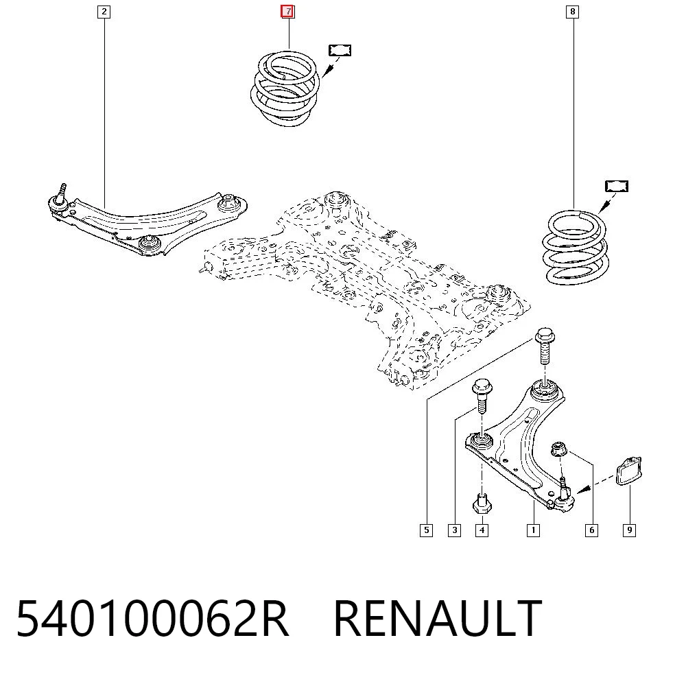540100062R Renault (RVI)