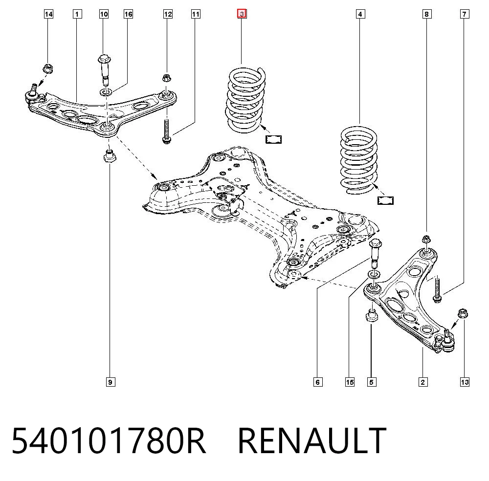 540101780R Renault (RVI)