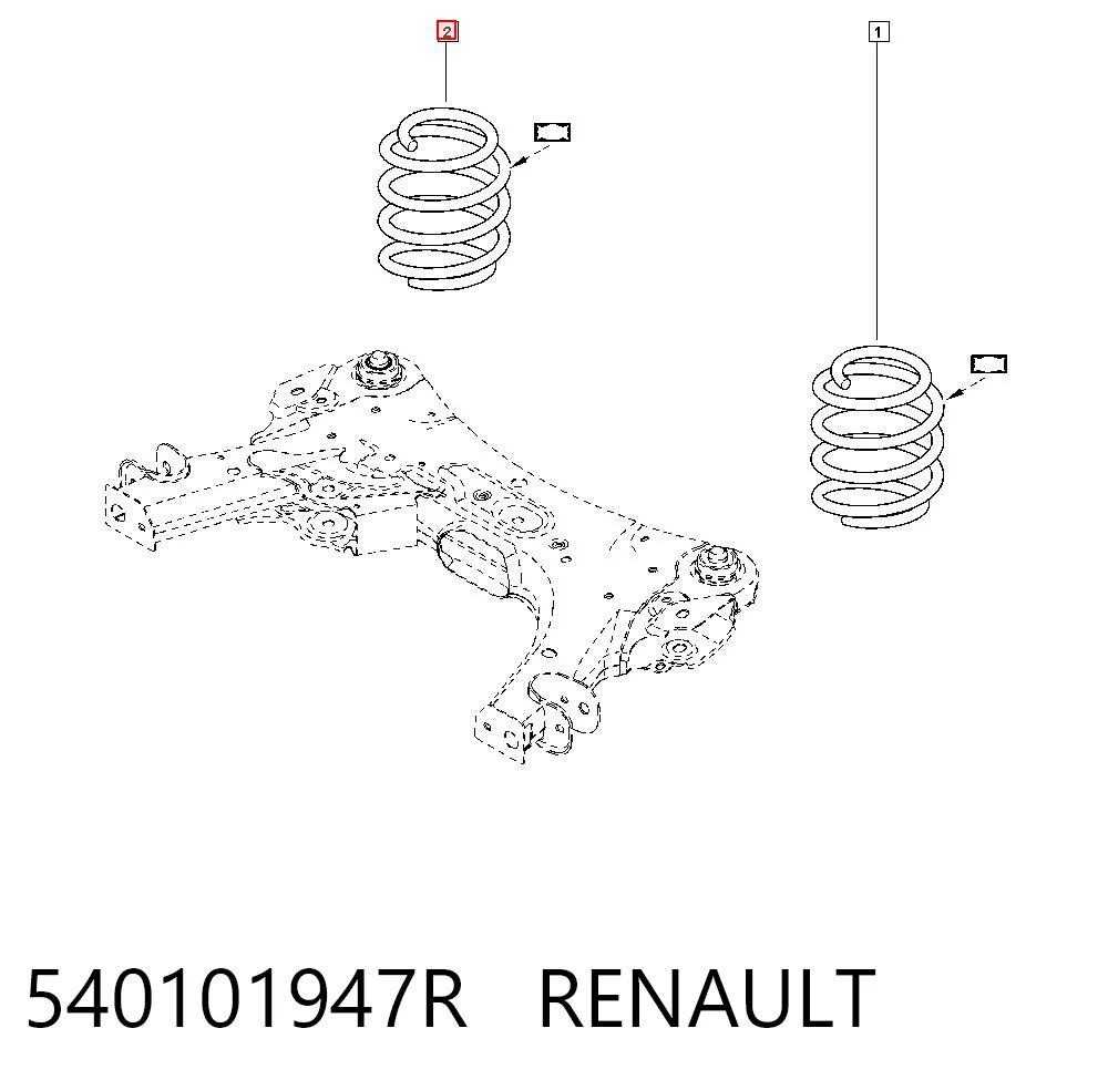 Muelle delantero Audi Q7  (2015-2026)