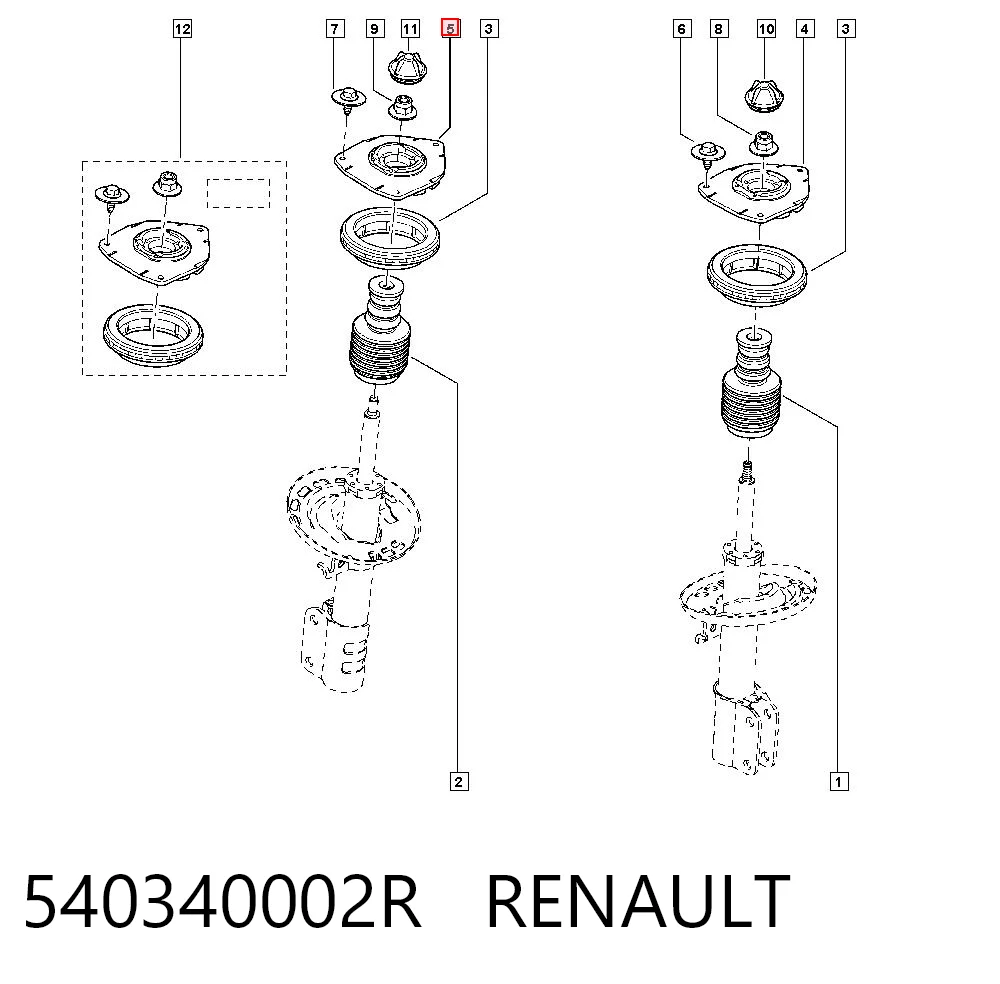 540340002R Renault (RVI)