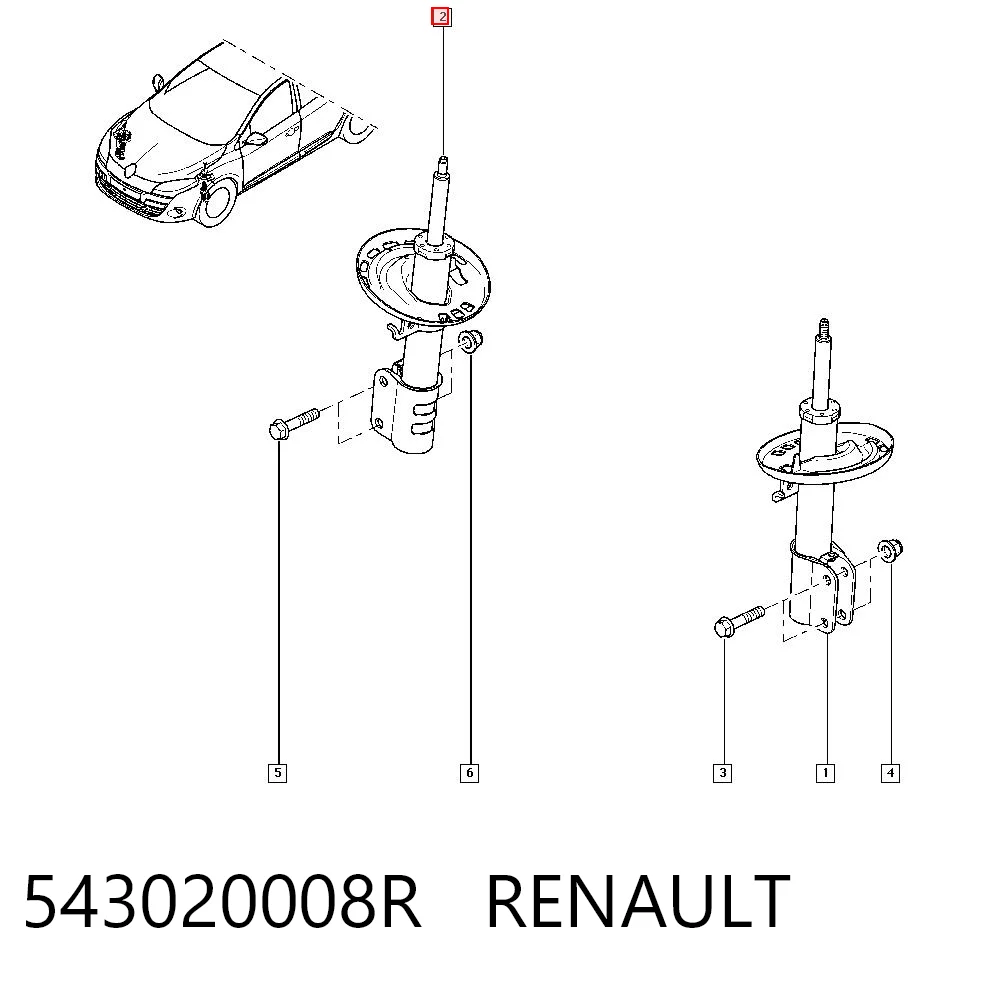 543020008R Renault (RVI)