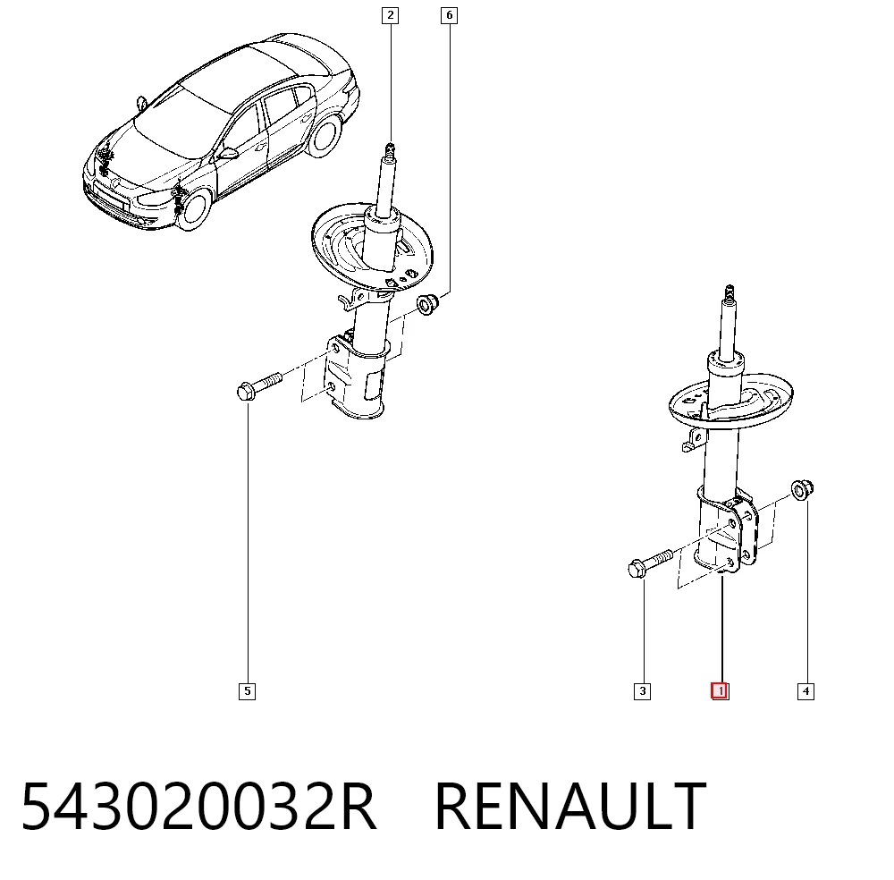 543020032R Renault (RVI)