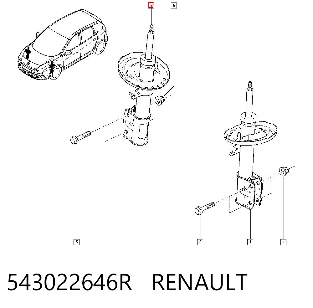 543022646R Renault (RVI)