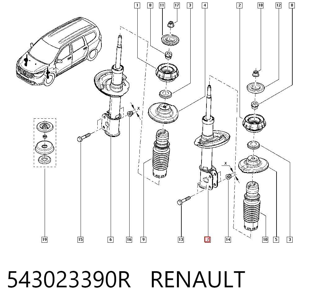 543023390R Renault (RVI)