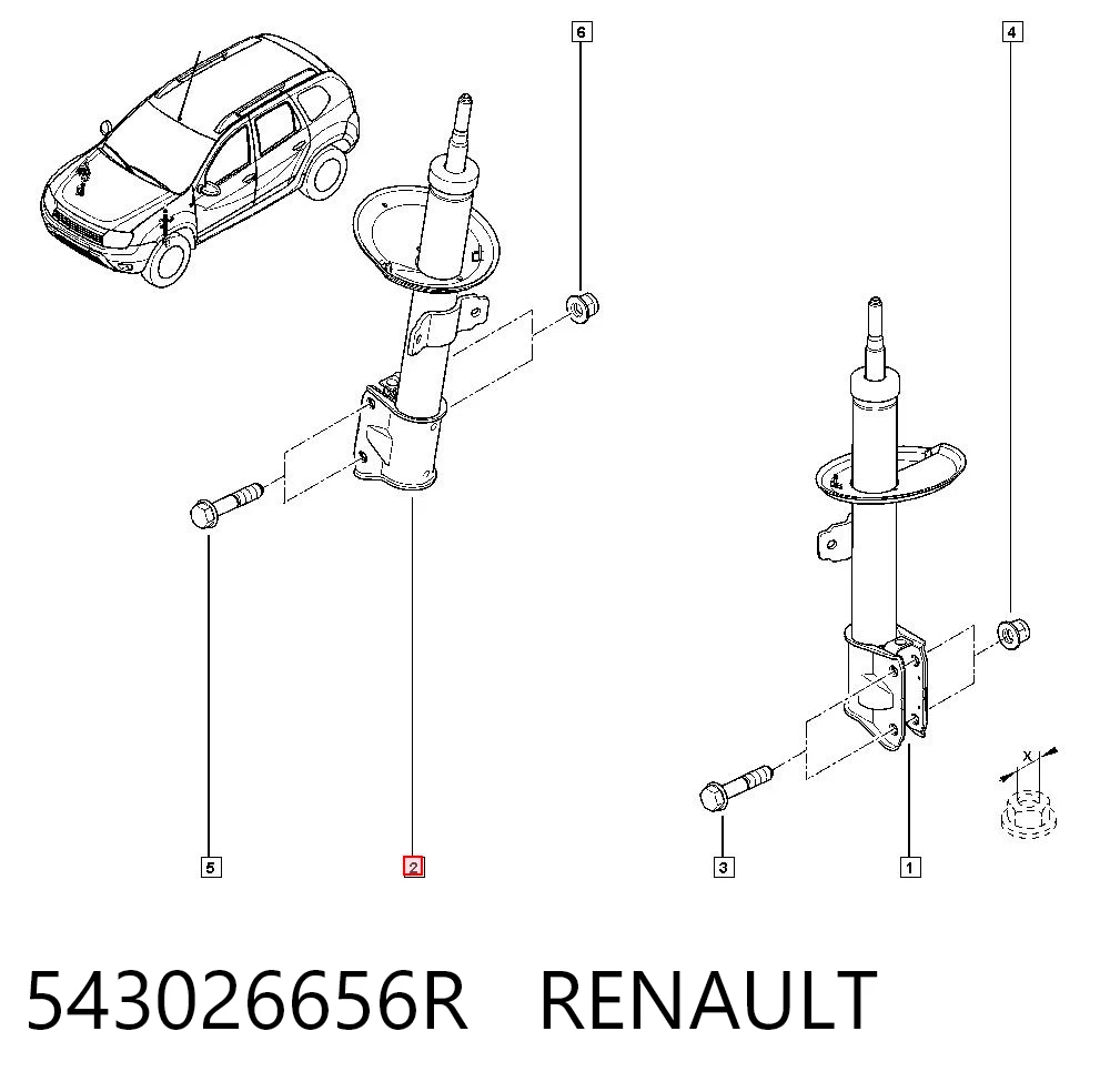 543026656R Renault (RVI)