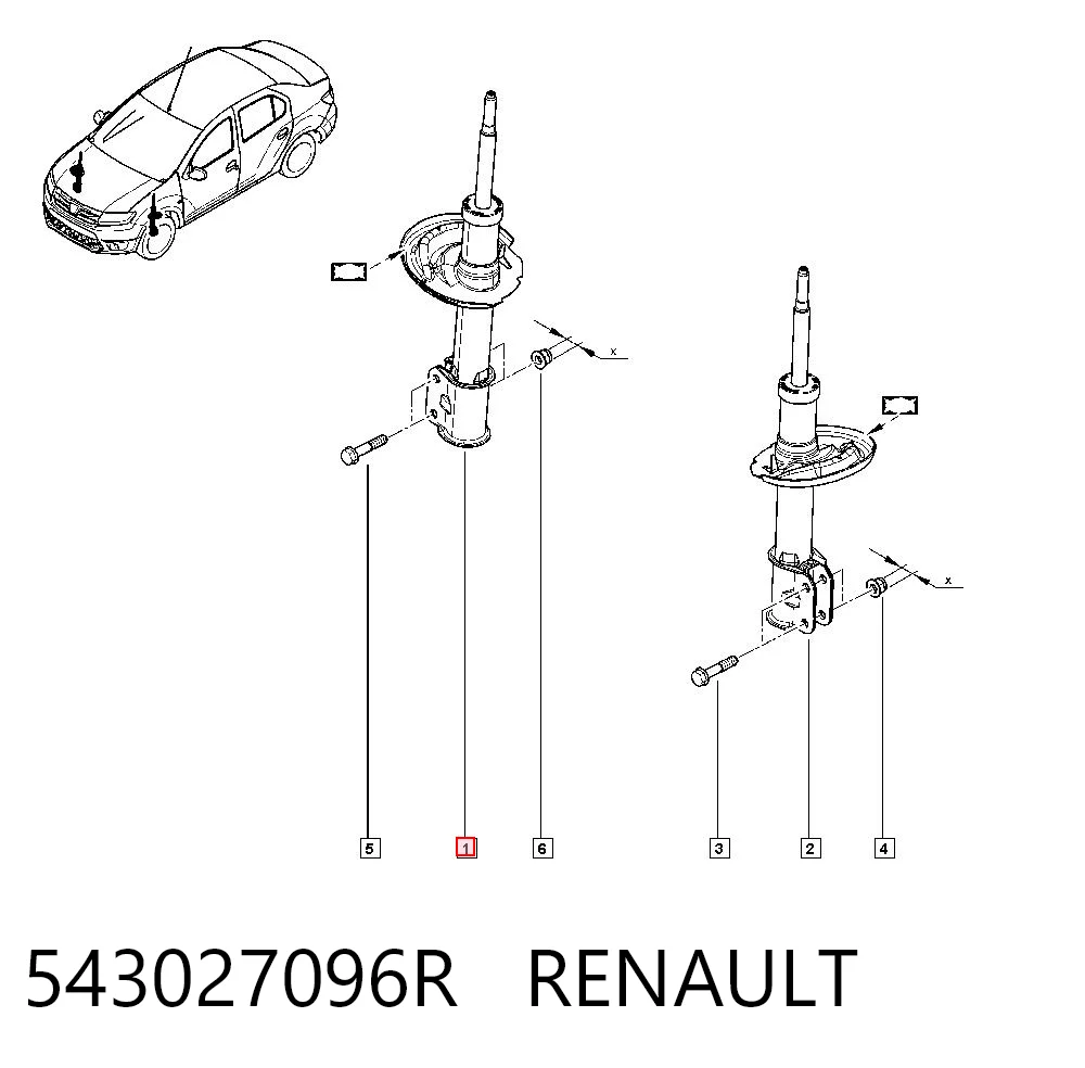 543027096R Renault (RVI)