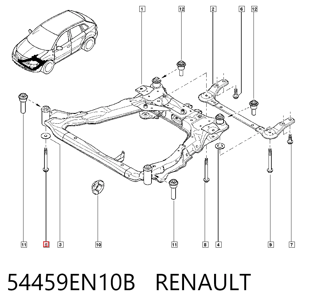 54459EN10B Renault (RVI)