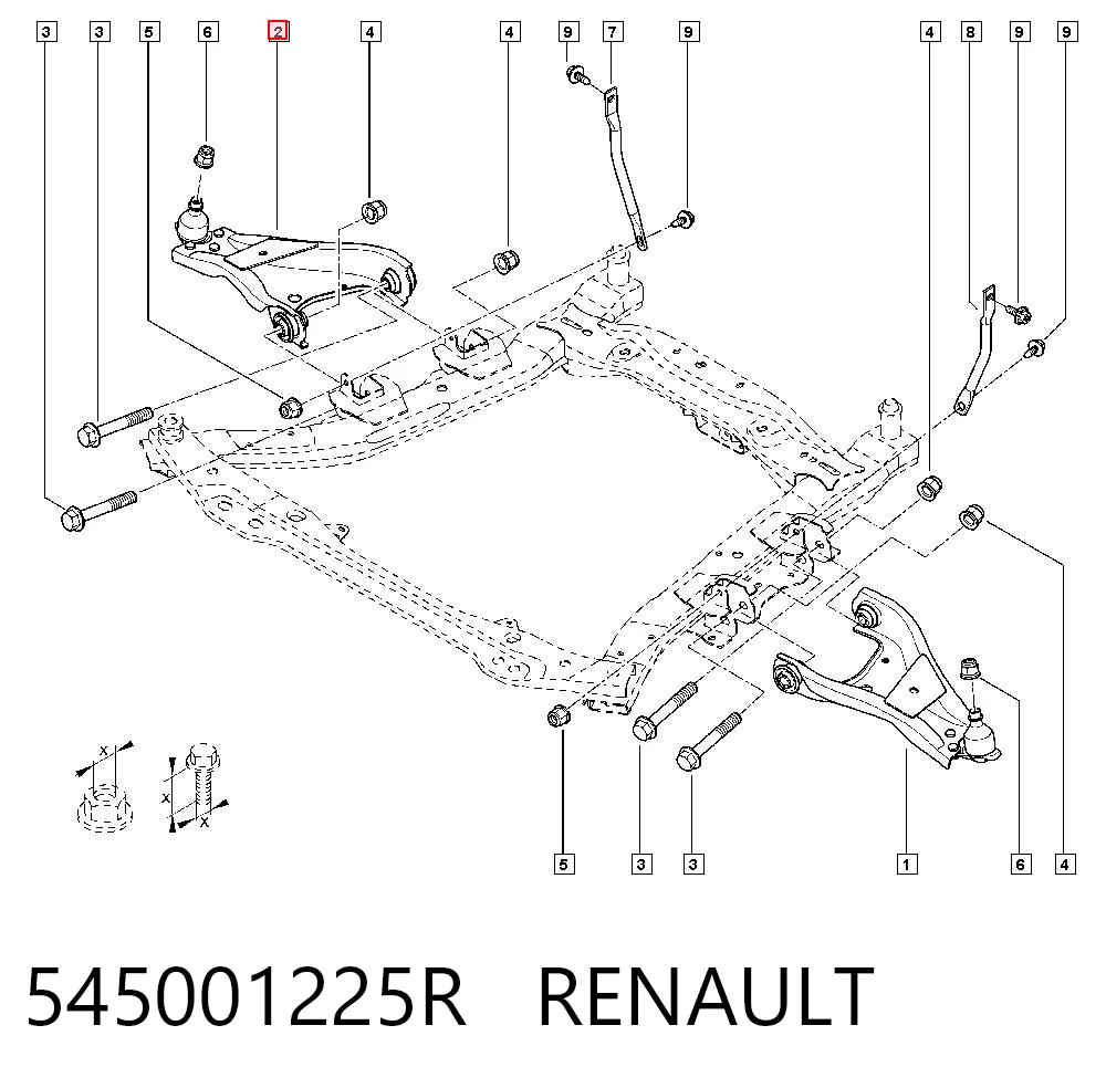545001225R Renault (RVI)
