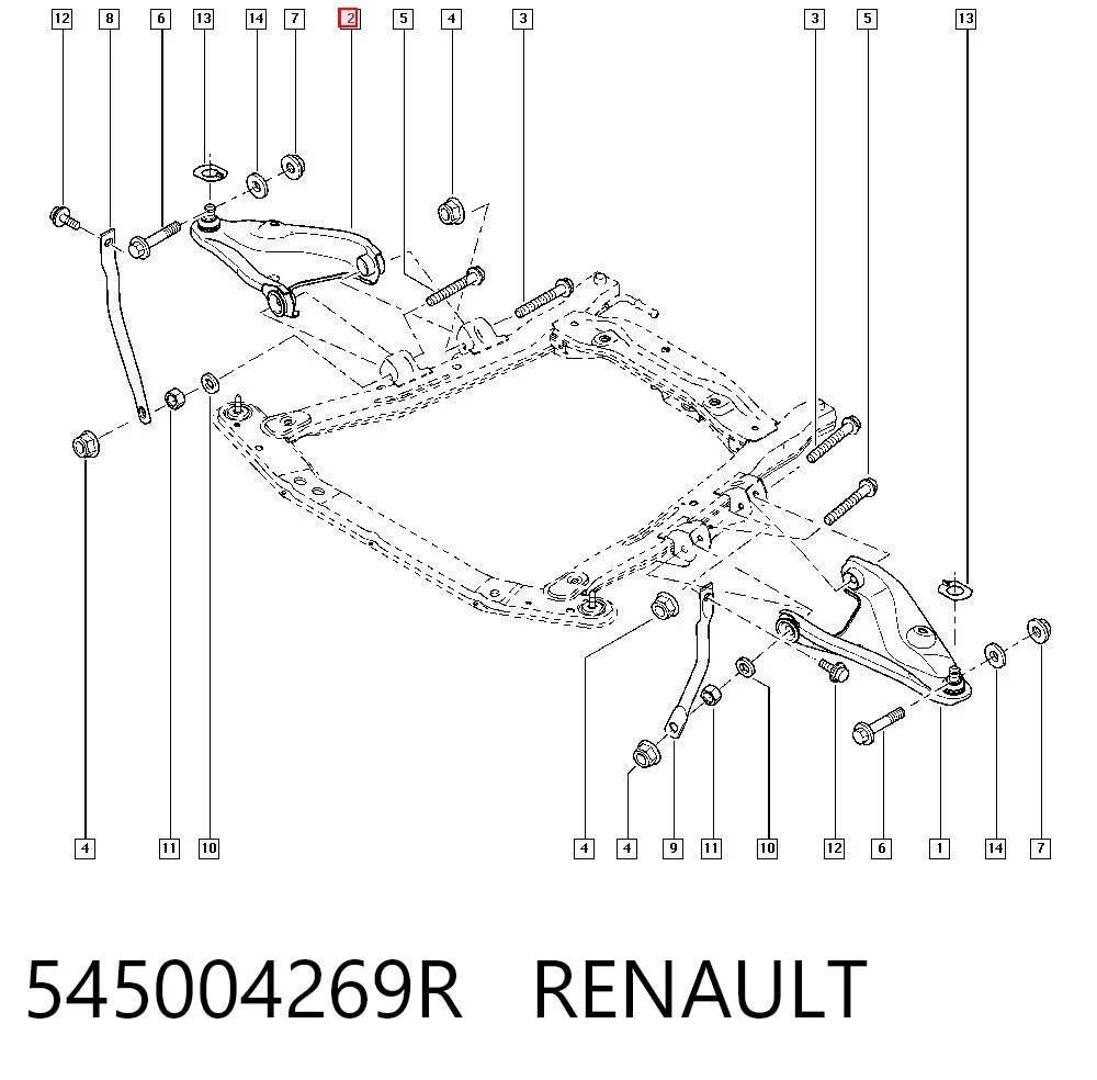 545004269R Renault (RVI)