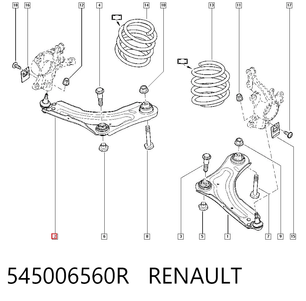 545006560R Renault (RVI)