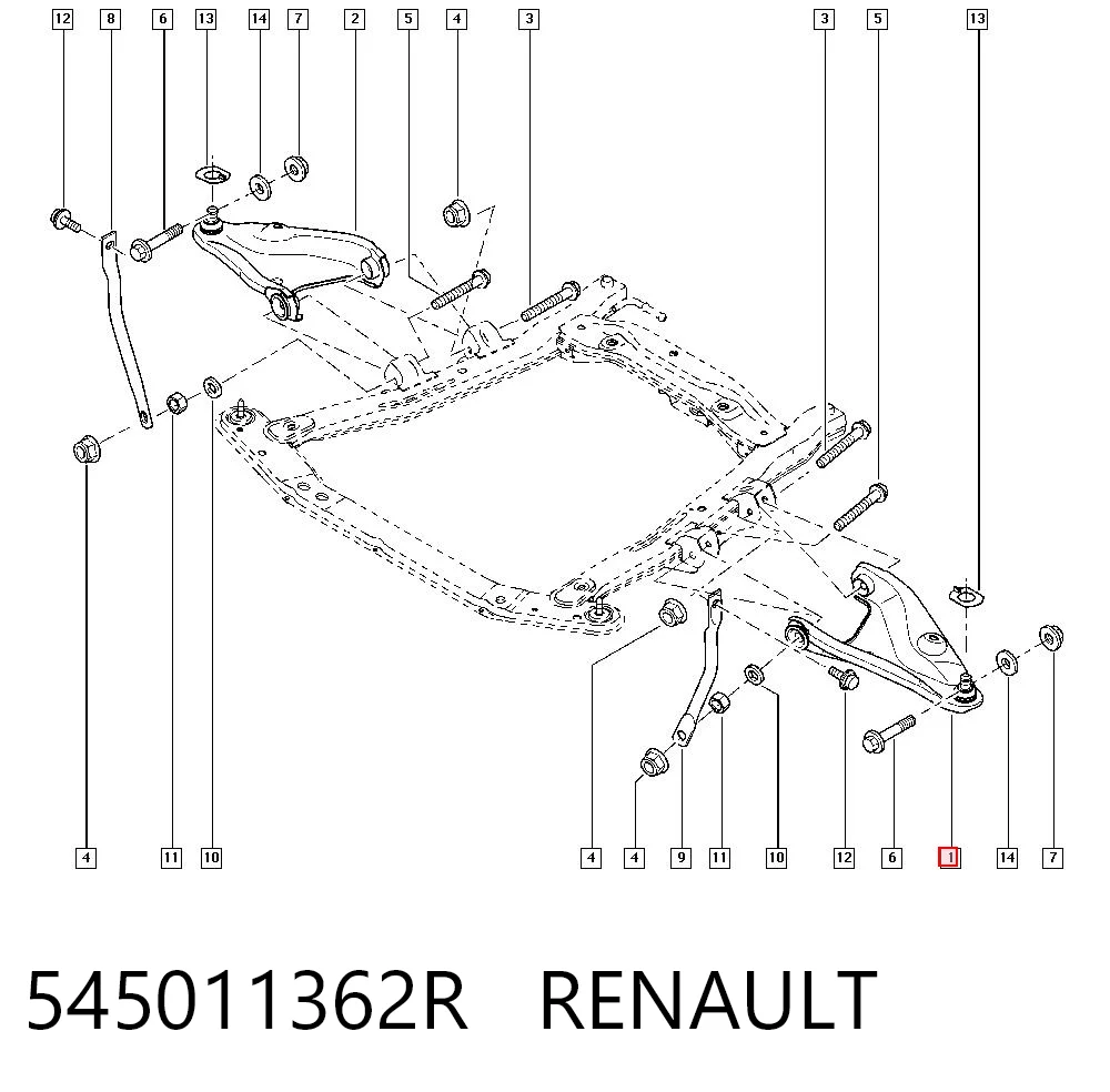 545011362R Renault (RVI)